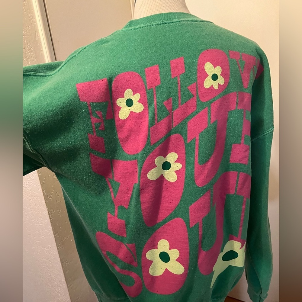 Urban Outfitters Teal Sweatshirt